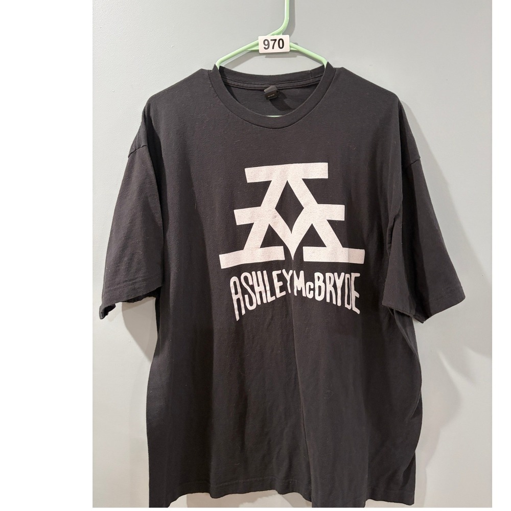 Ashley McBryde Graphic Concert T-Shirt Black Tultex Cotton Women XXL